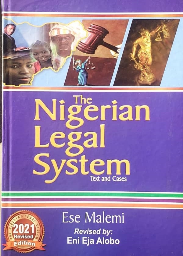 The Nigerian Legal System:Text And Cases – Sunshine Bookseller