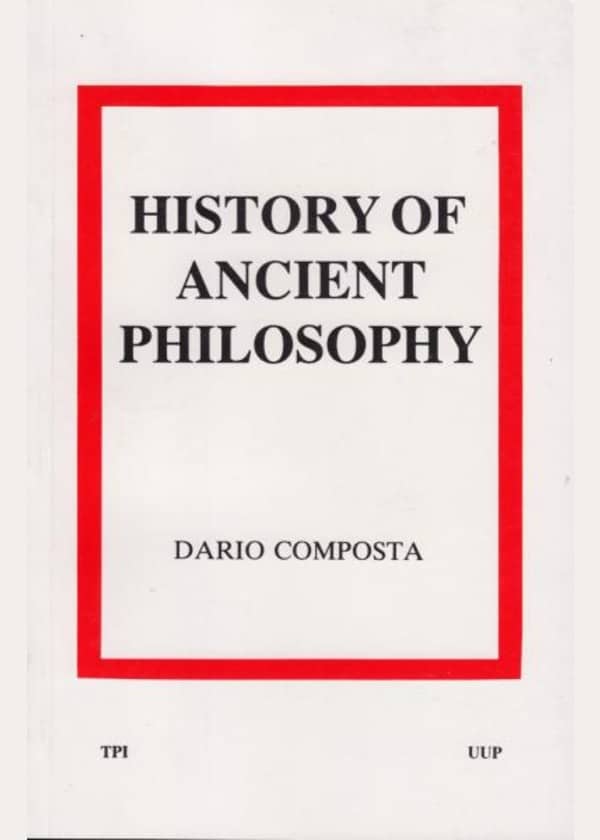 HISTORY OF ANCIENT PHILOSOPHY