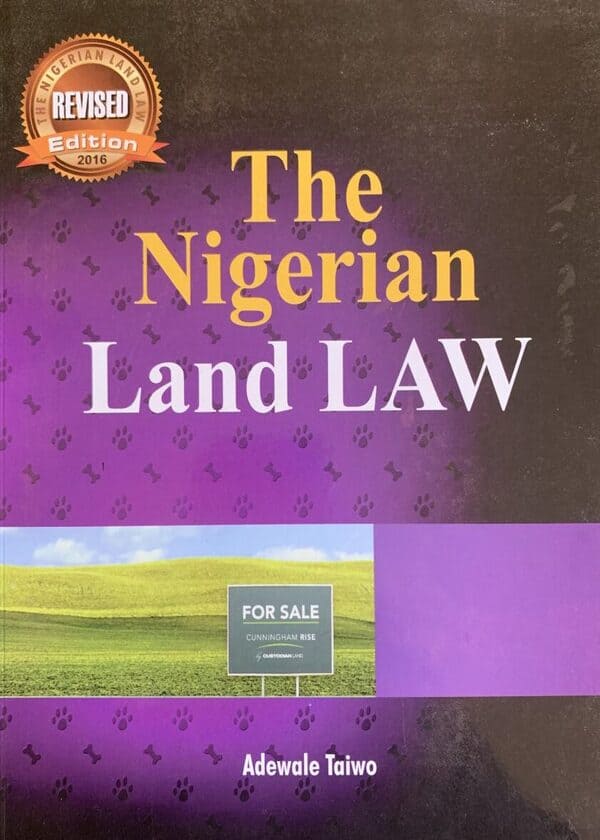 The Nigerian Land Law – Sunshine Bookseller