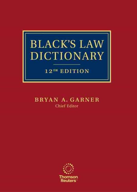 Black’s Law Dictionary 12th Edition