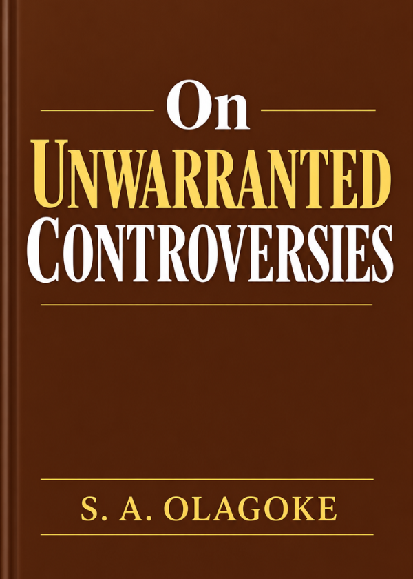 Unwarranted Controversies 1 Unwarranted Controversies